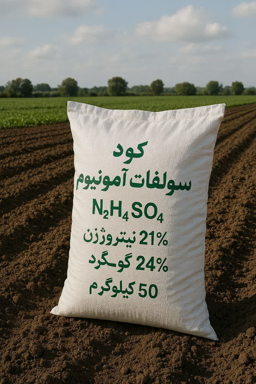 قیمت عمده کود سولفات آمونیوم برای کشاورزان اصفهان